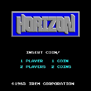 Horizon screen shot title